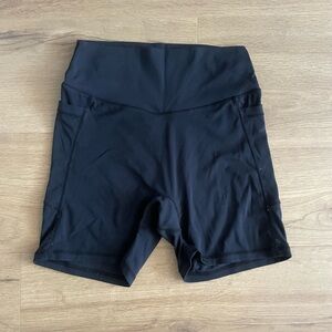 Sunzel Black Athletic Biker Shorts women’s size Small